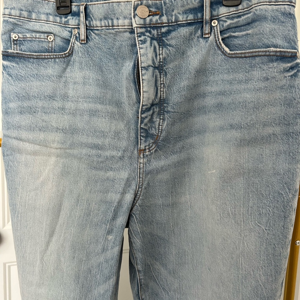 LOFT NWT Distressed 90’s Style Relaxed High Waist Boyfriend Jeans - Picture 5 of 6